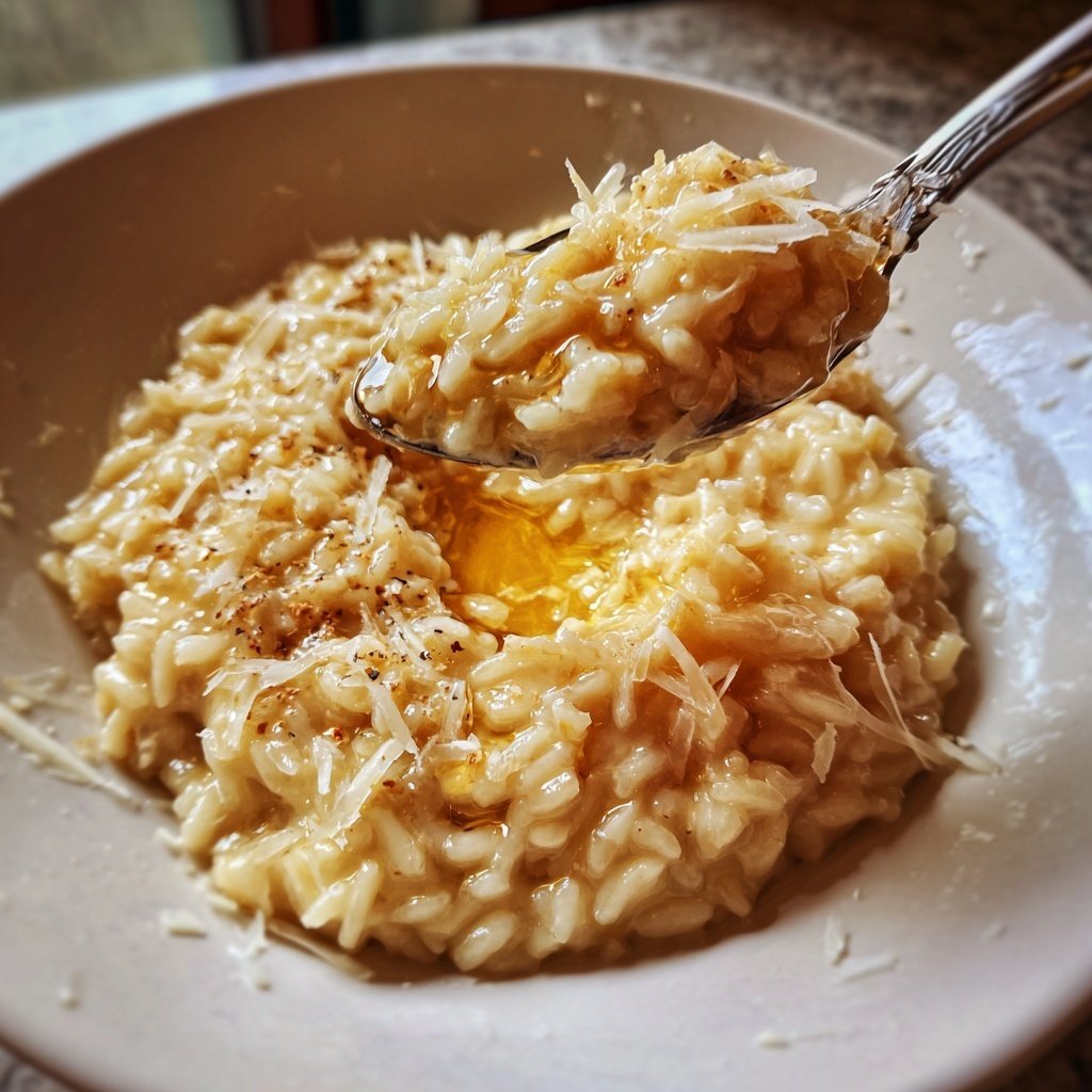 Risotto mit Parmesan und Butter