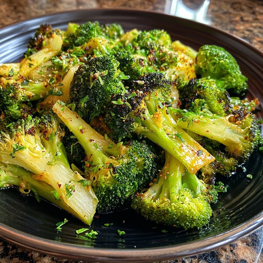Brokkoli Pfanne Mit Kräutern