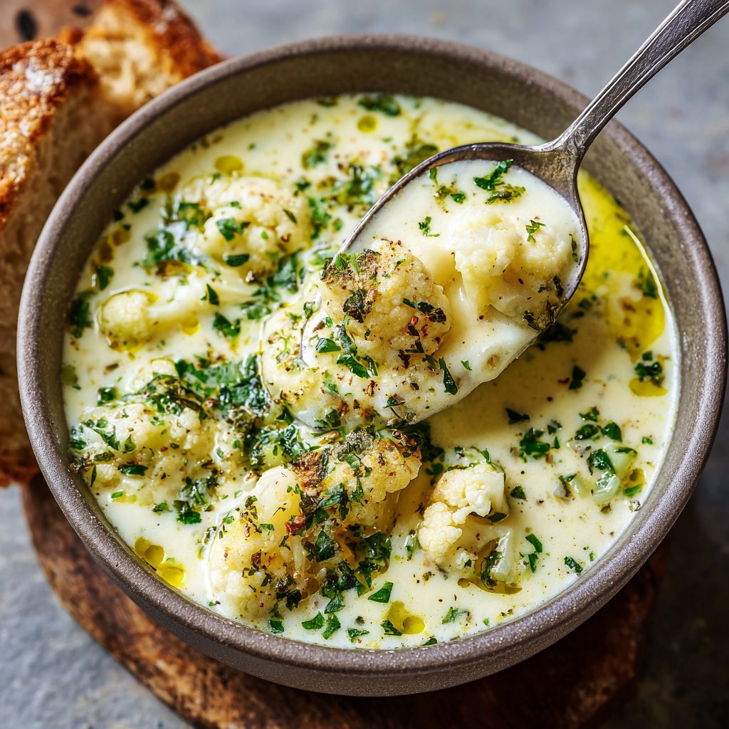 Blumenkohlsuppe einfach
