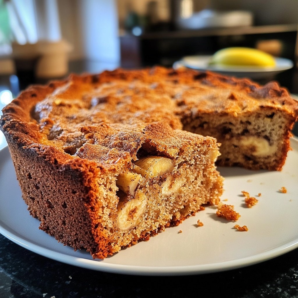 Bananenkuchen ohne Zucker