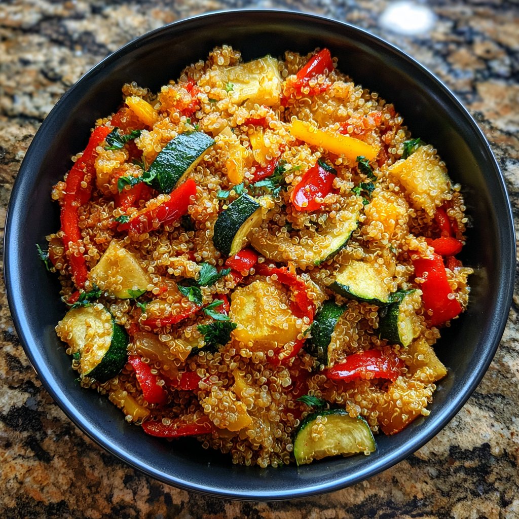 Quinoa-Gemüse-Pfanne