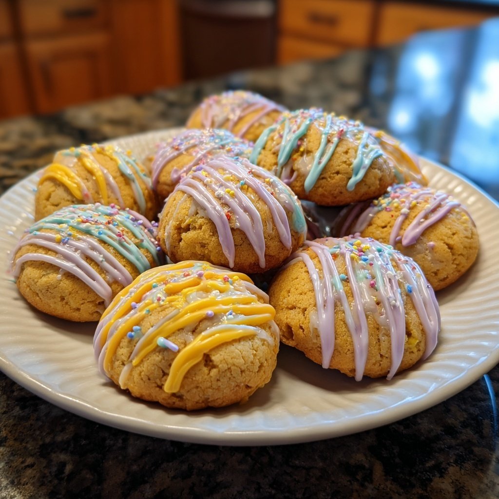 Cookies mit Zuckerguss