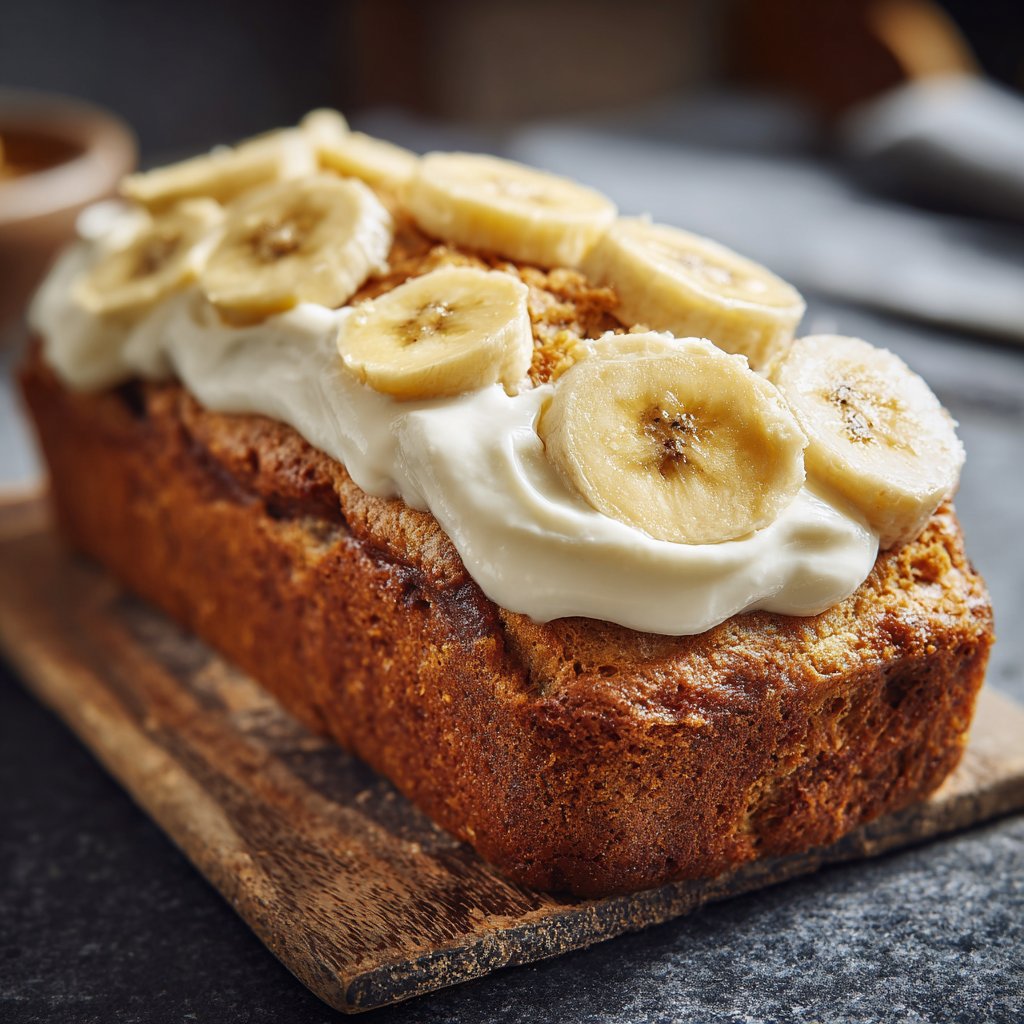 Bananenkuchen mit Joghurt