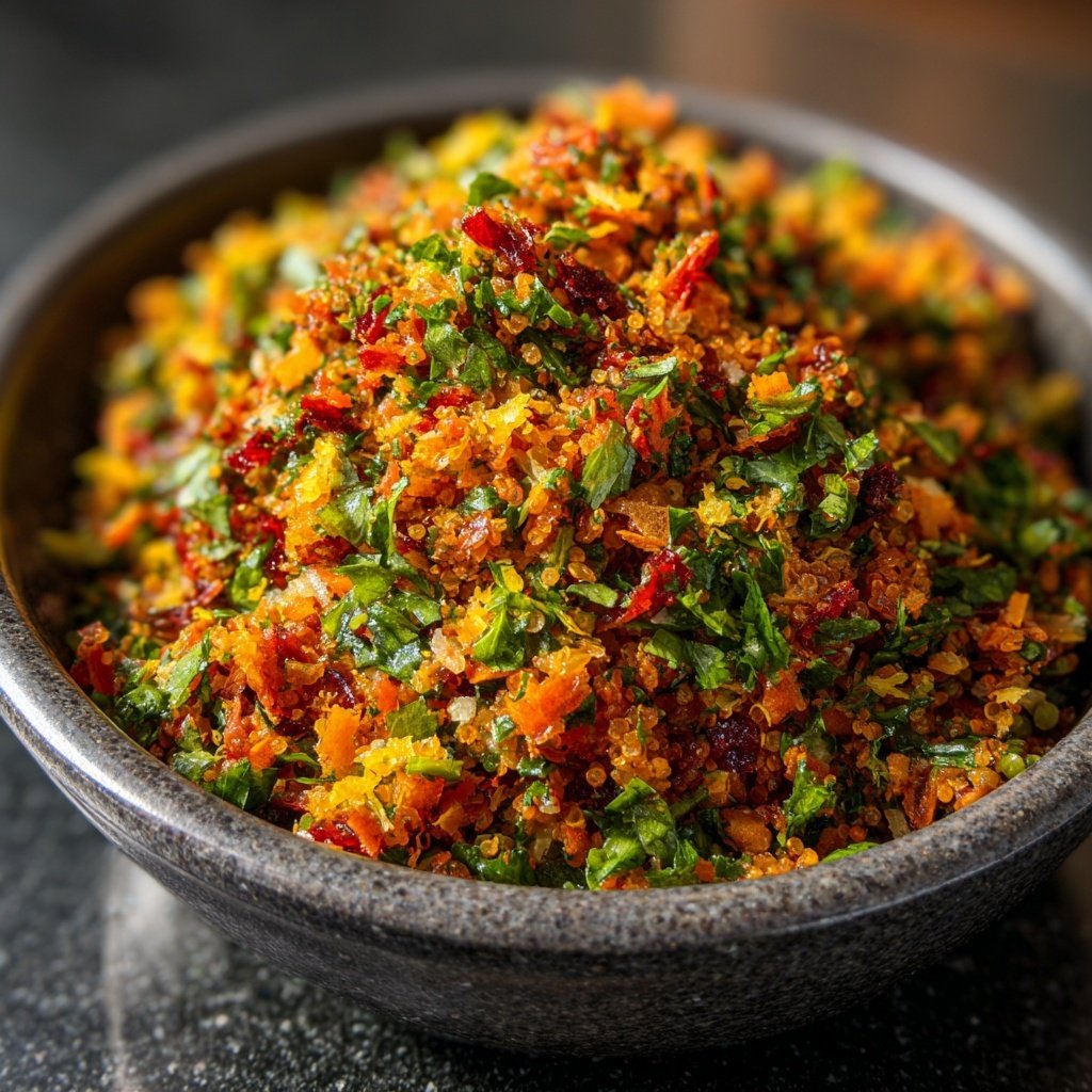 Bunter Quinoasalat Zum Grillen Mit Paprika