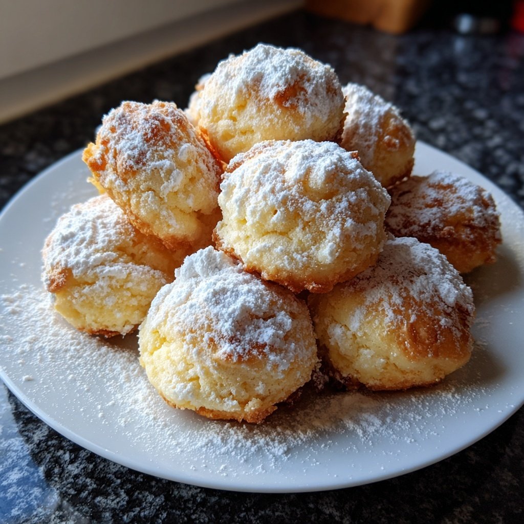 Quarkbällchen ohne Frittieren