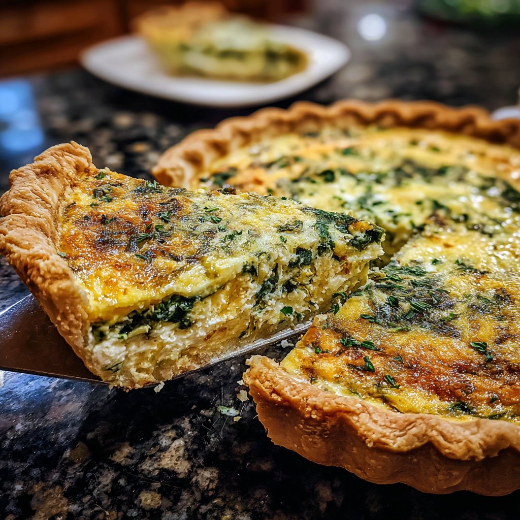 Gemüse-Quiche mit Kräutern