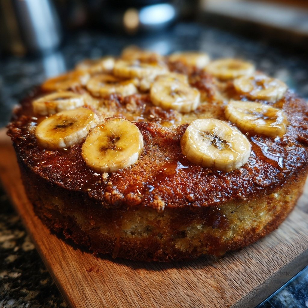Bananenkuchen mit Öl