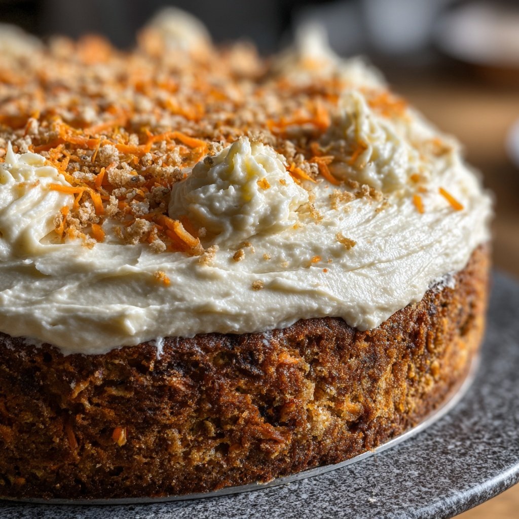 Karottenkuchen Mit Frischkäse Frosting