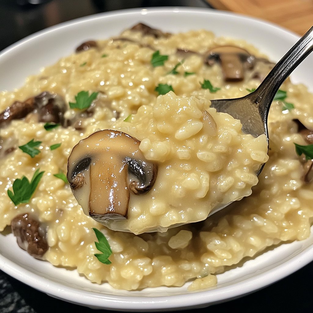Risotto mit Champignons