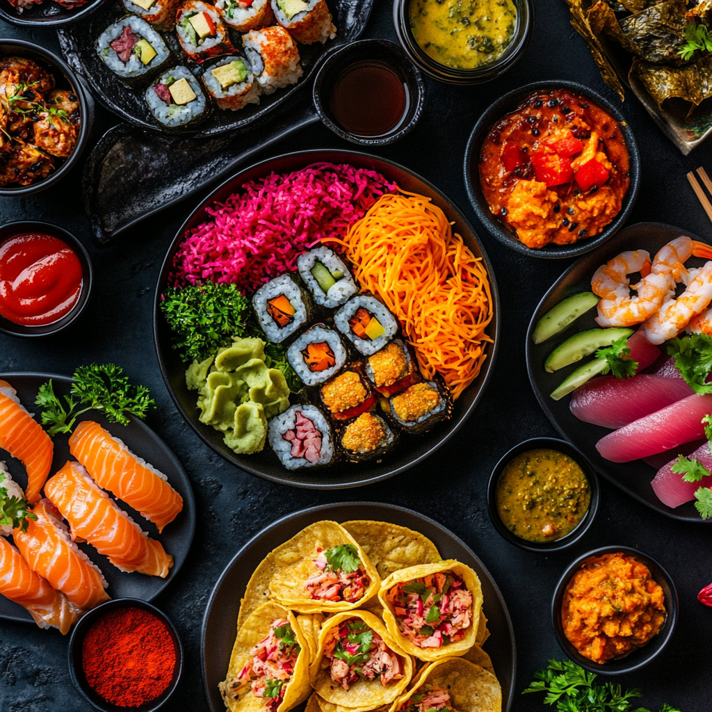 Exotische Hausküche für jeden Tag