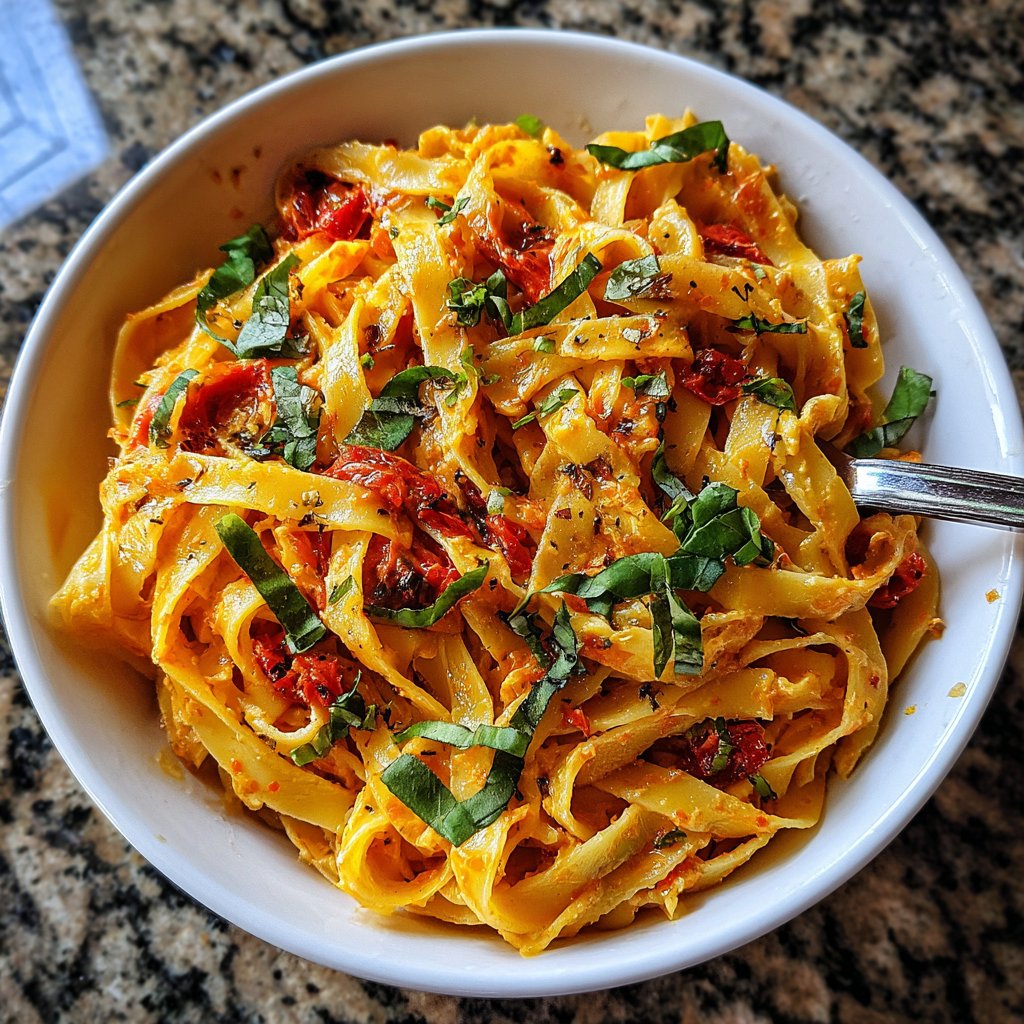 Tagliatelle mit Tomatenbutter